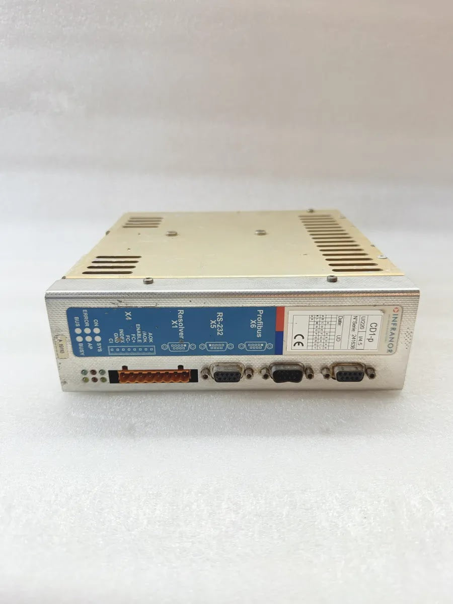 INFRANOR CD1-p Profibus Servo Drive 220V 4.5A