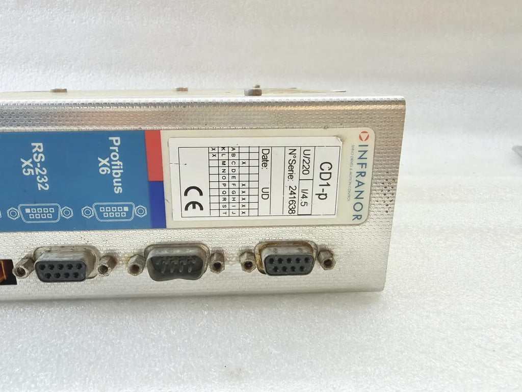 INFRANOR CD1-p Profibus Servo Drive 220V 4.5A