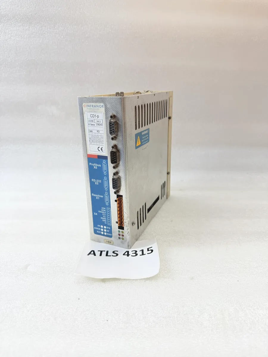 INFRANOR CD1-p Profibus Servo Drive 230V 4.5A