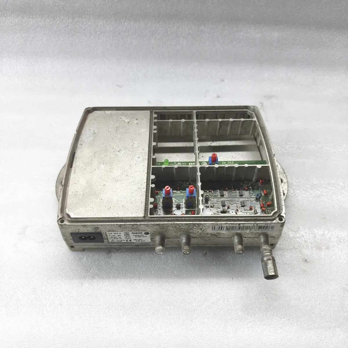 FAGOR DA 353 A CATV Distribution Amplifier 87-862MHz 196-264Vac