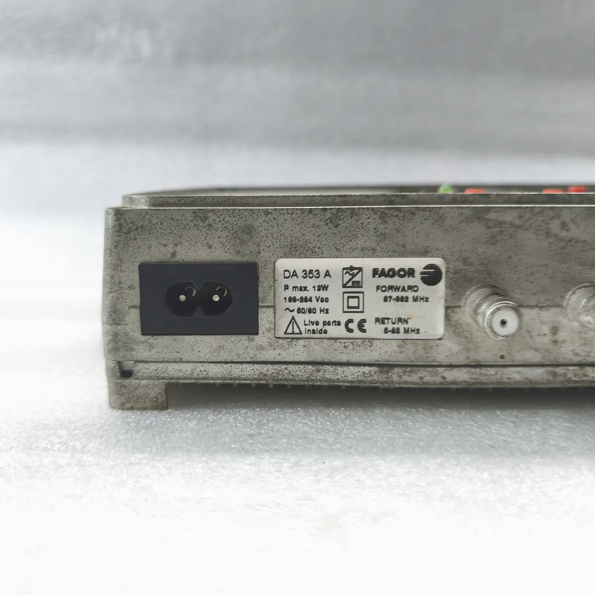 FAGOR DA 353 A CATV Distribution Amplifier 87-862MHz 196-264Vac