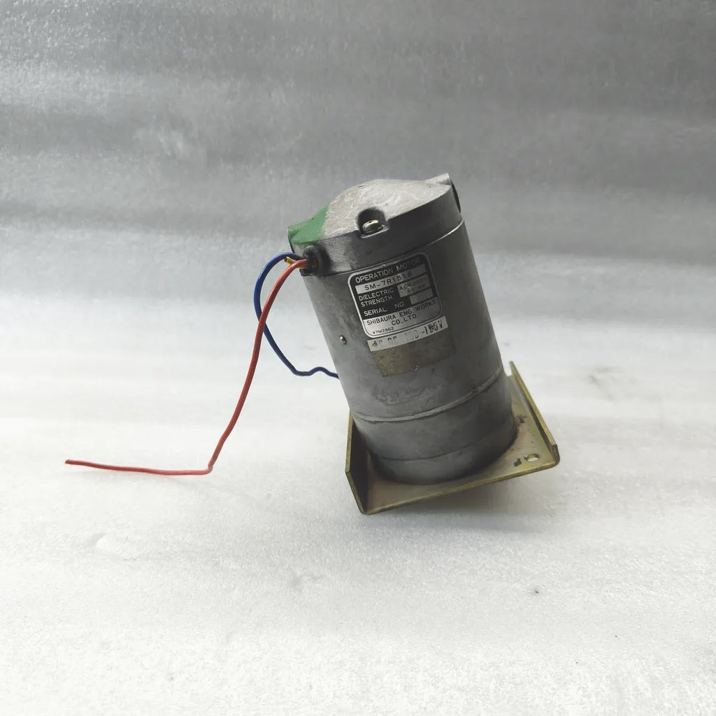 SHIBAURA SM-7R1518 Operation Motor AC/DC 100-125V