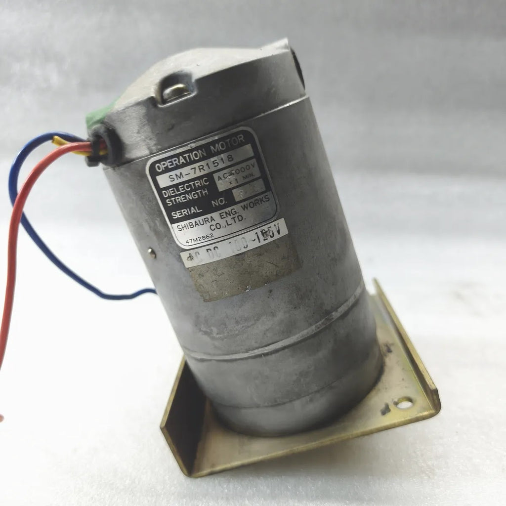 SHIBAURA SM-7R1518 Operation Motor AC/DC 100-125V