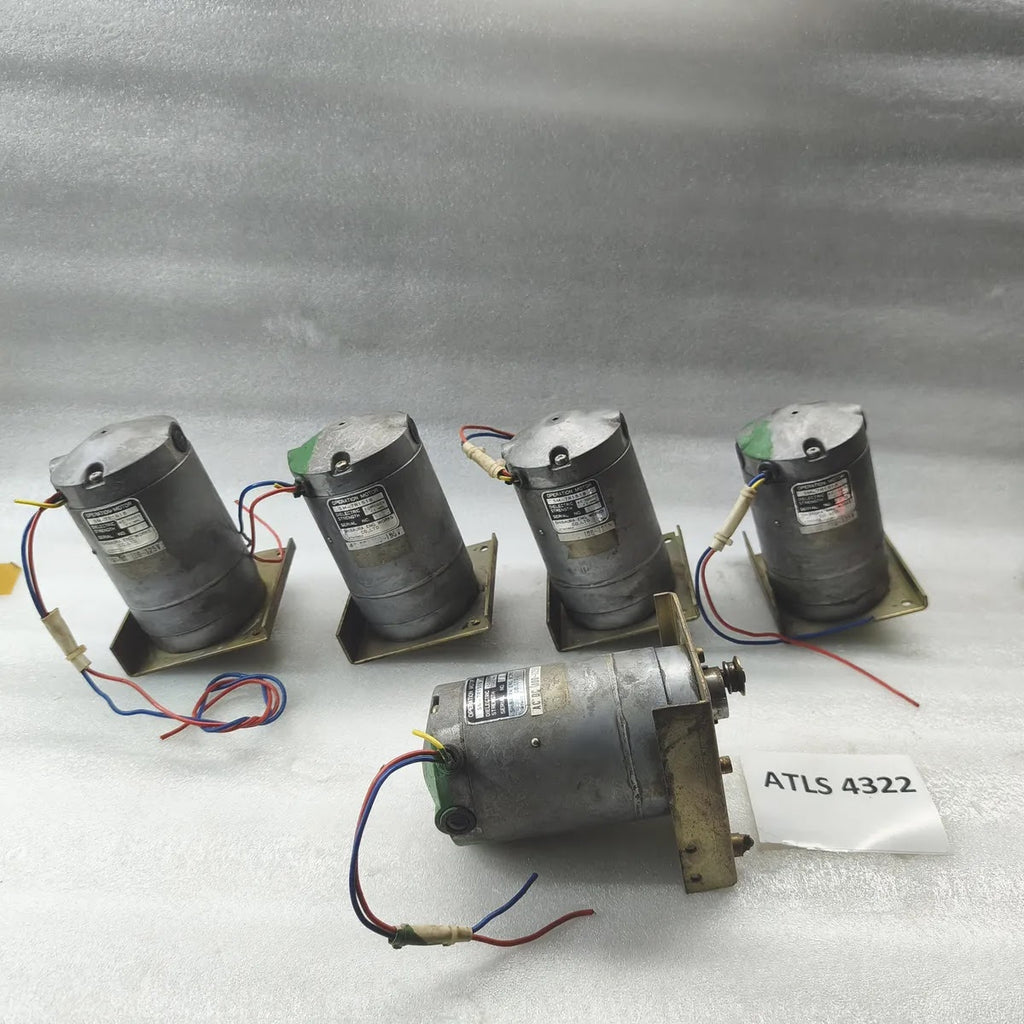 SHIBAURA SM-7R1518 Operation Motor AC/DC 100-125V