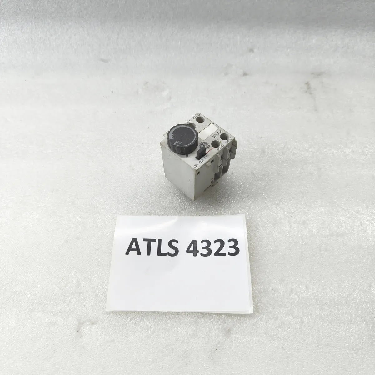 GE BTLF30C Pneumatic On-Delay Timer Block 0.1-30s 10A
