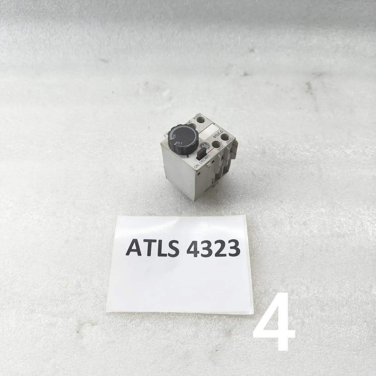 GE BTLF30C Pneumatic On-Delay Timer Block 0.1-30s 10A