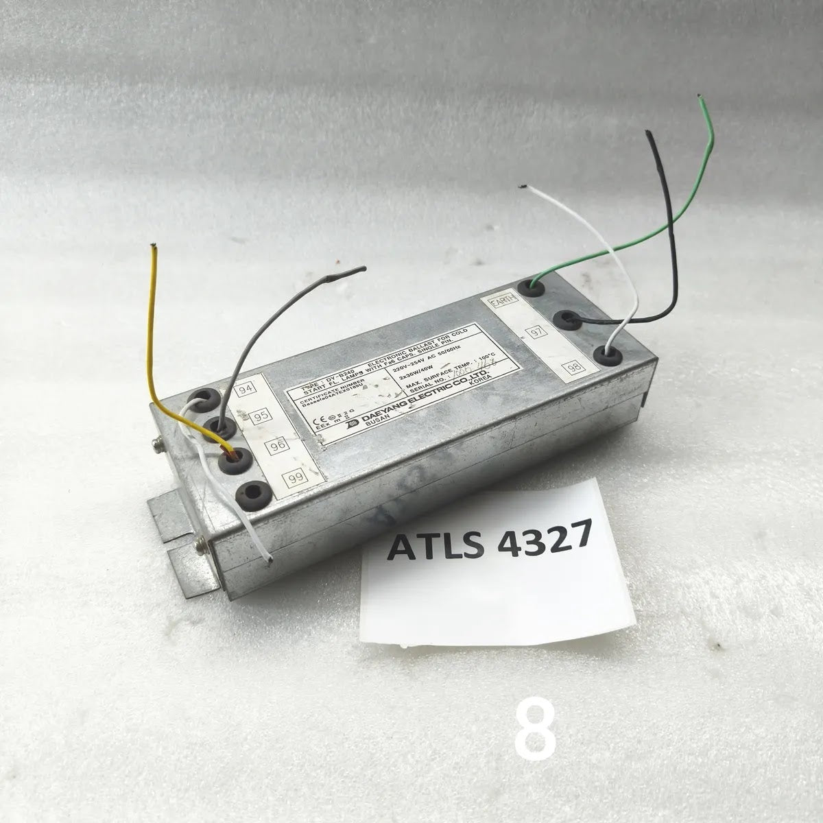 DAEYANG DY-B240 Electronic Ballast 2x36W/40W 220-254V
