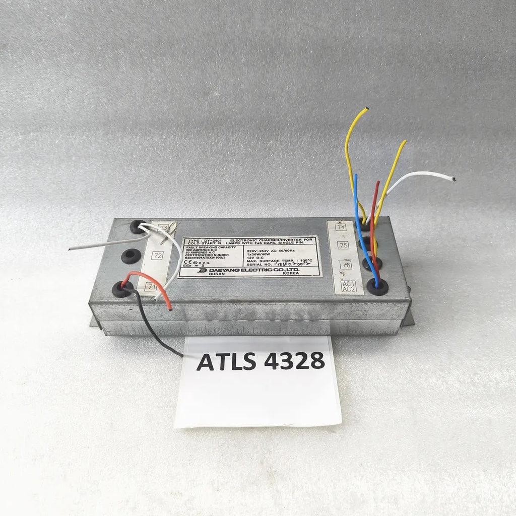 DAEYANG DY-240I Fluorescent Lamp Charger Inverter 220-254V 36W/40W