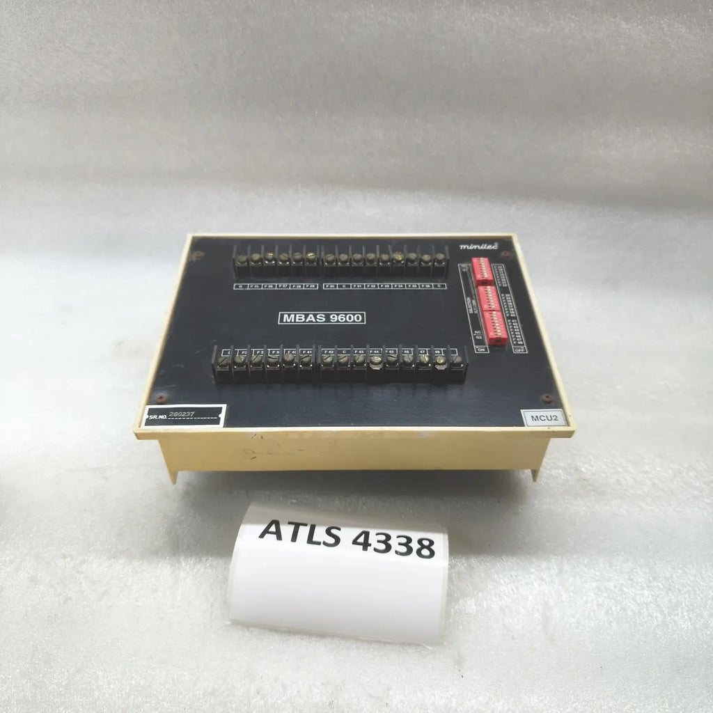 MINILEC MBAS 9600 MCU2 Alarm Annunciator Module 24 Channels