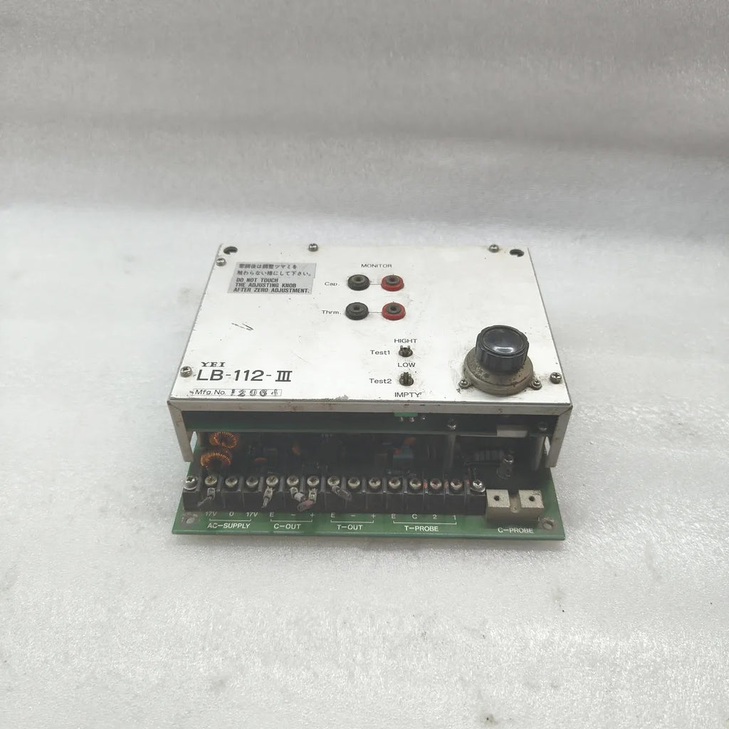 YEI LB-112-III Capacitance Level Amplifier 17V AC