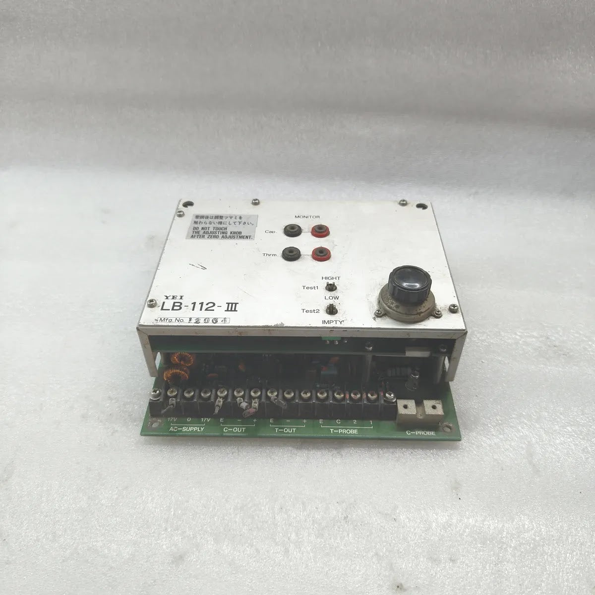 YEI LB-112-III Capacitance Level Amplifier 17V AC
