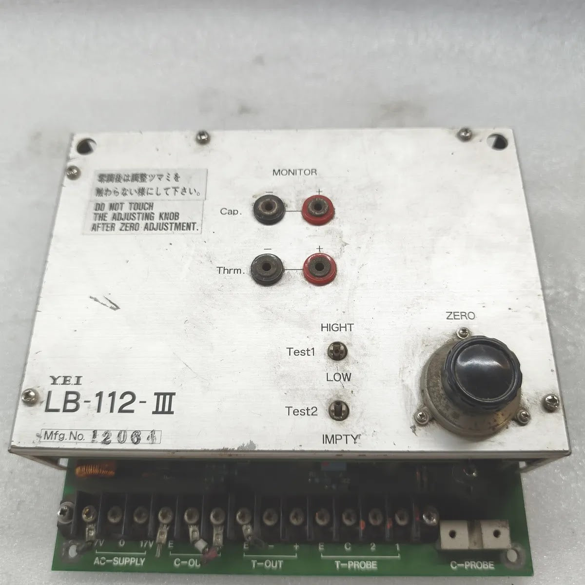 YEI LB-112-III Capacitance Level Amplifier 17V AC