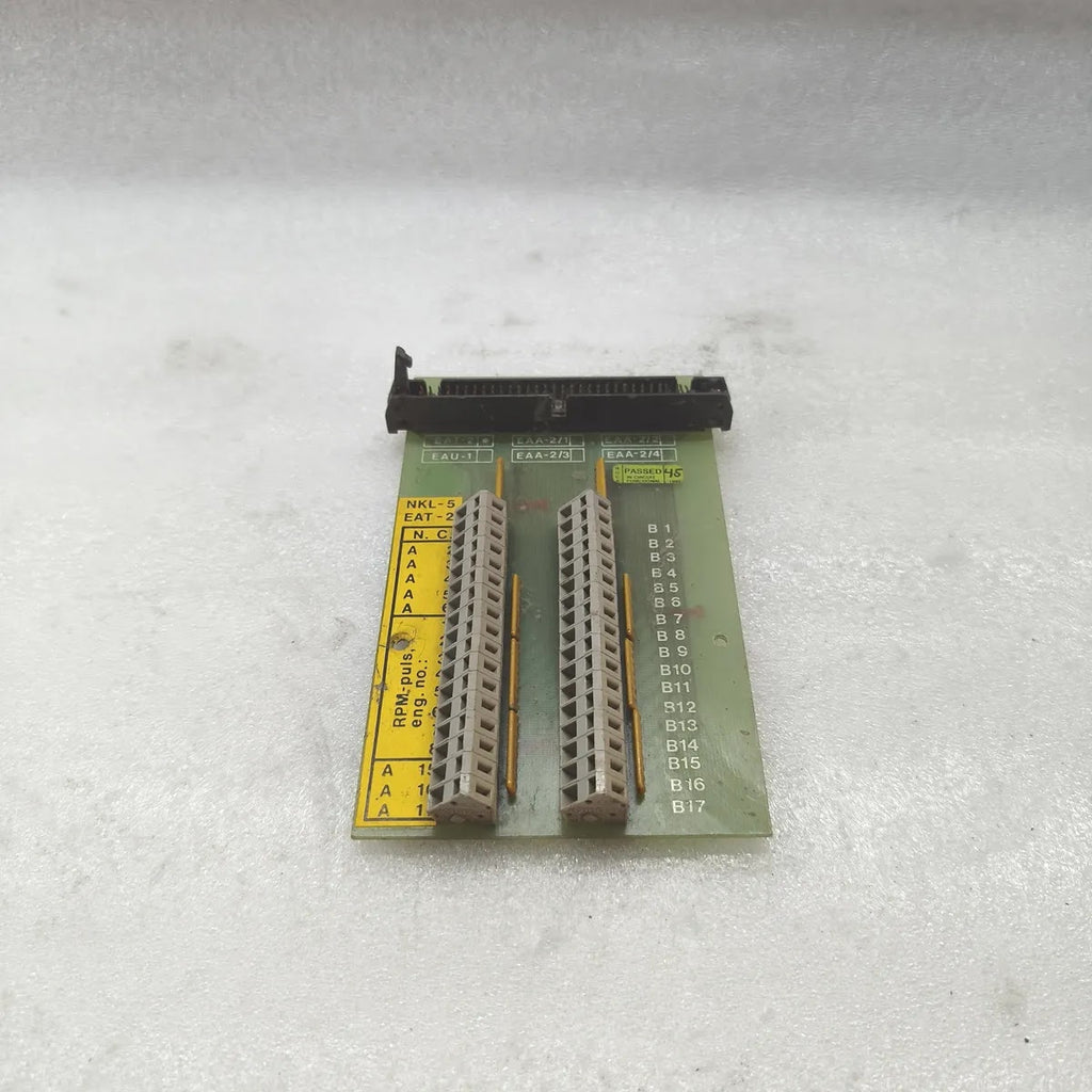 NKL-5 7211-681.0004 RPM Pulse Terminal Board