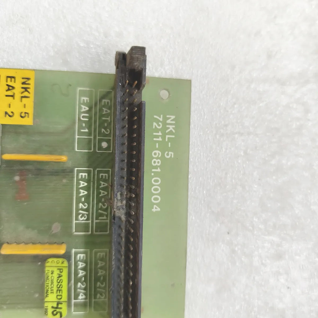 NKL-5 7211-681.0004 RPM Pulse Terminal Board