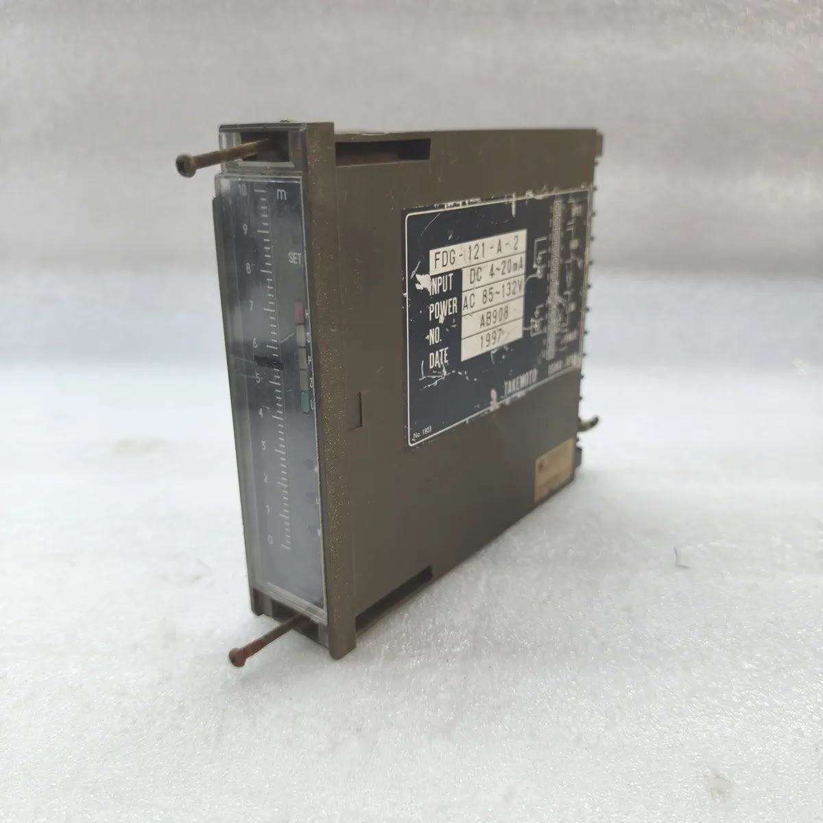 TAKEMOTO FDG-121-A-2 Level Indicator Alarm Unit 4-20mA 85-132VAC