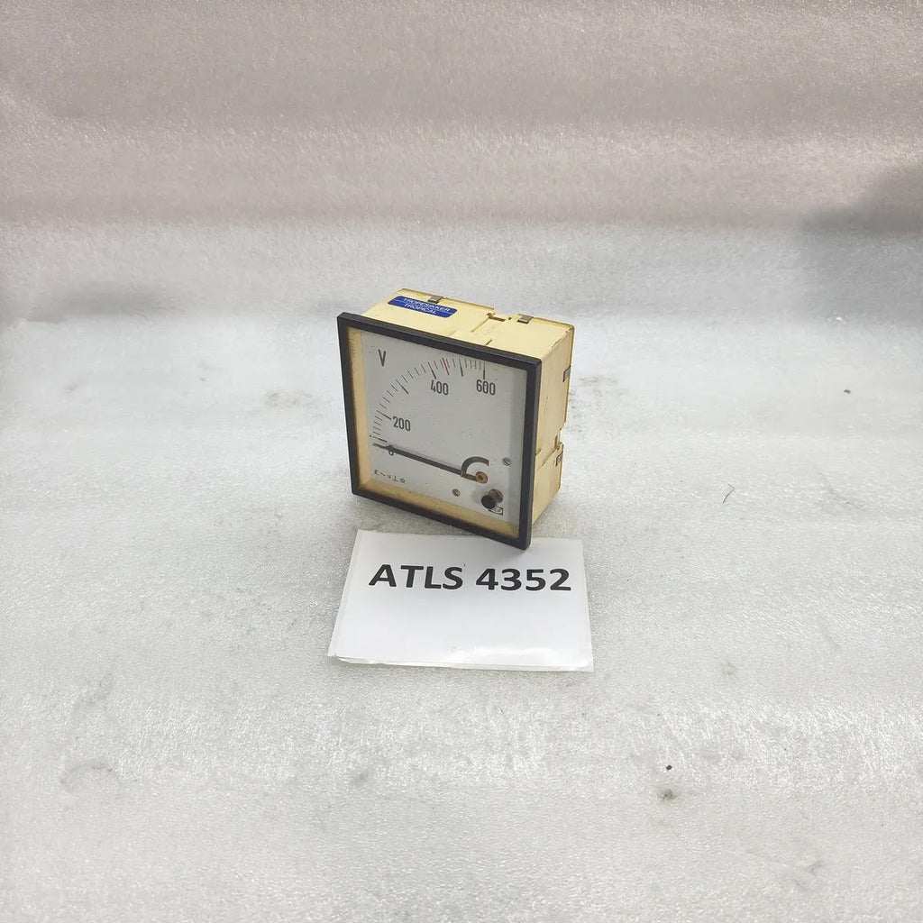 DEIF Moving Iron Panel Voltmeter 0-600V AC