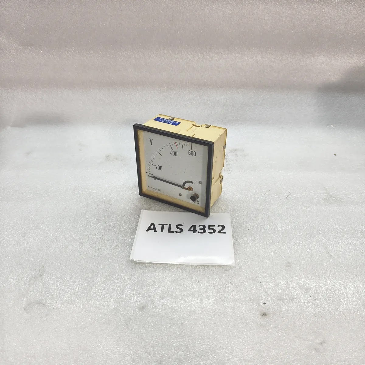 DEIF Moving Iron Panel Voltmeter 0-600V AC
