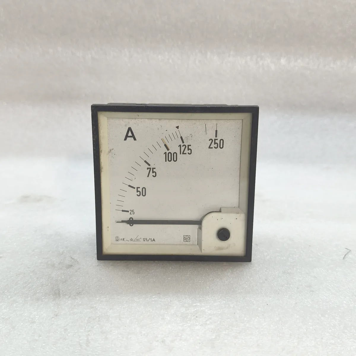IME Moving Iron Panel Ammeter 0-125/250A 125/5A CT