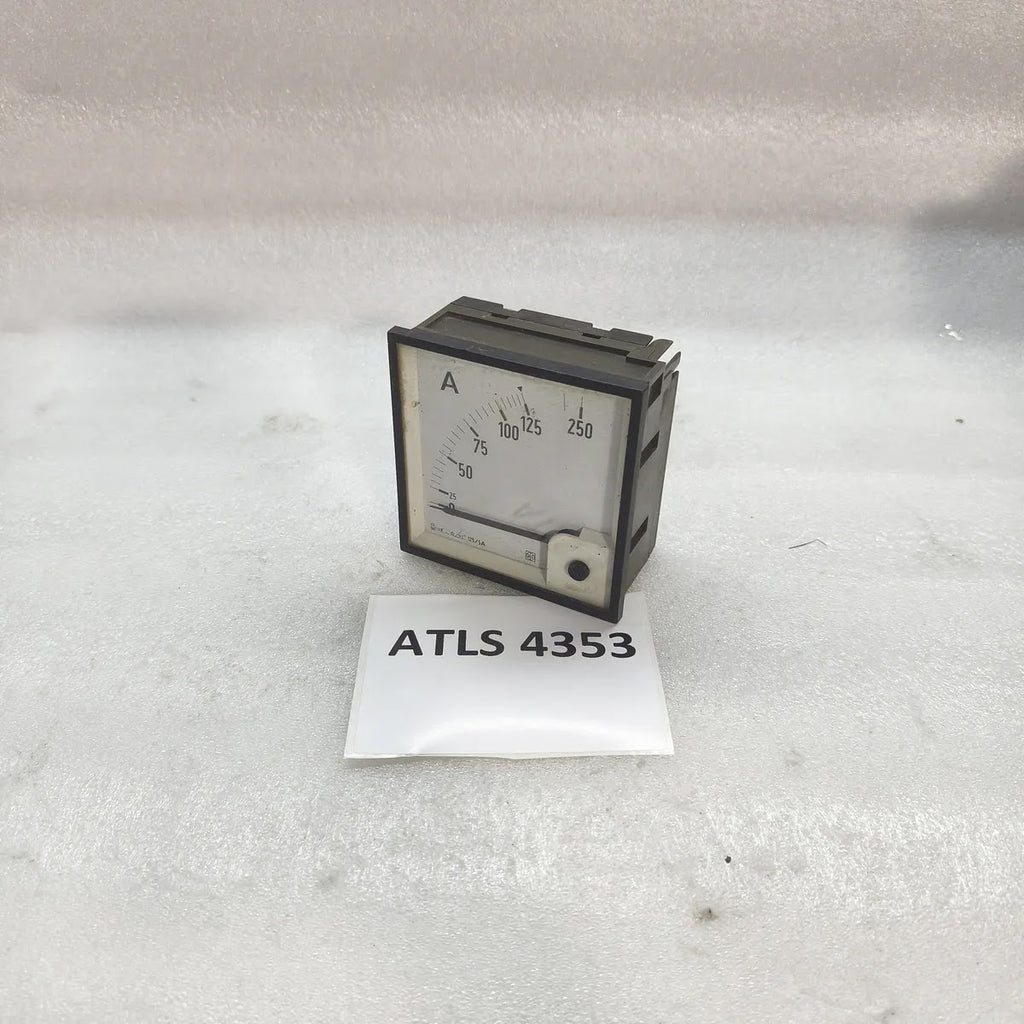 IME Moving Iron Panel Ammeter 0-125/250A 125/5A CT