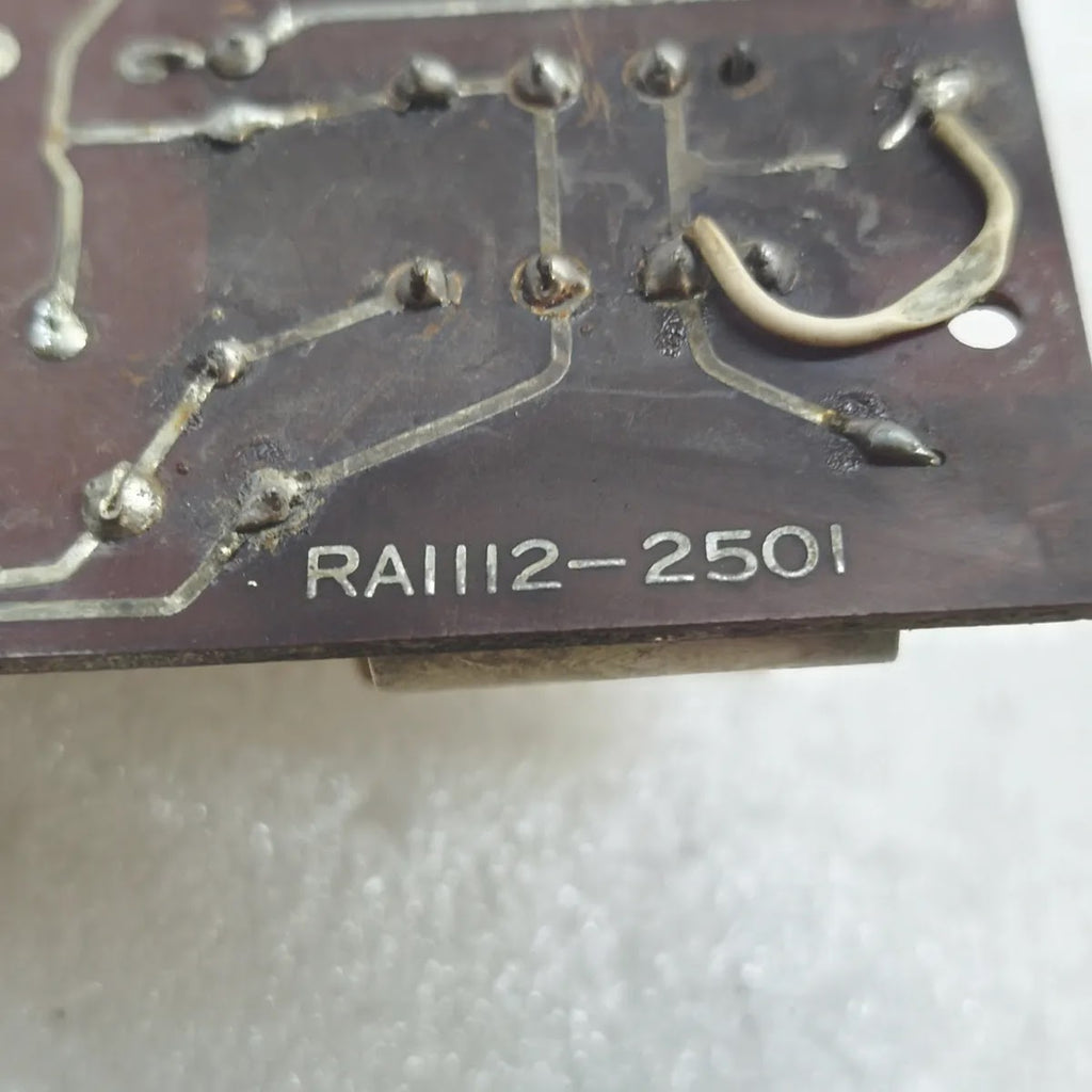 RA1112-2501 Relay Control PCB Card 2 Relays
