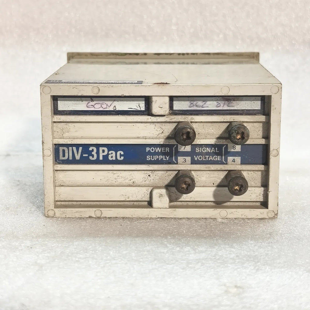 CONTROLOGY DIV-3Pac Digital AC Panel Voltmeter 240V 50/60Hz