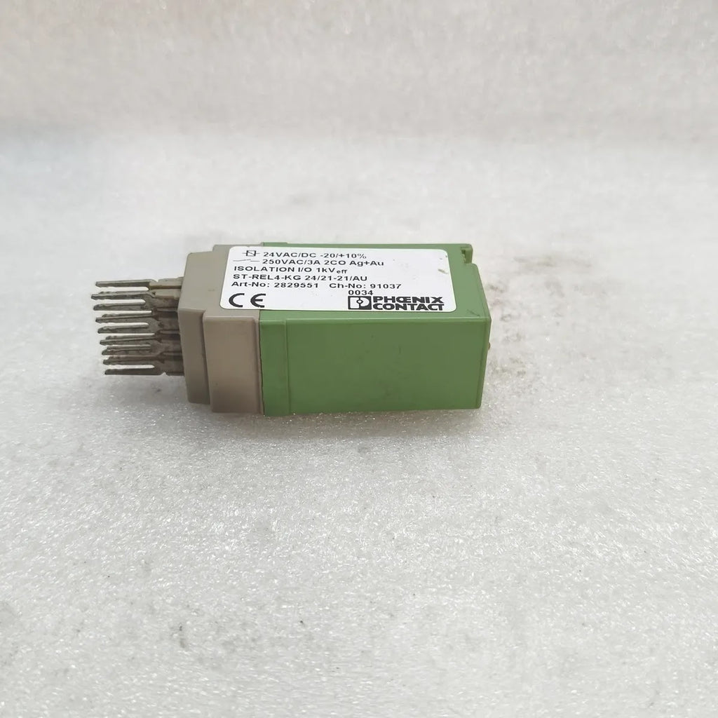 PHOENIX CONTACT ST-REL4-KG 24/21-21/AU Relay Module 24VAC/DC 2CO 3A
