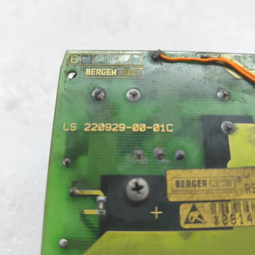 BERGER LAHR LS 220929-00-01C Power Supply Board