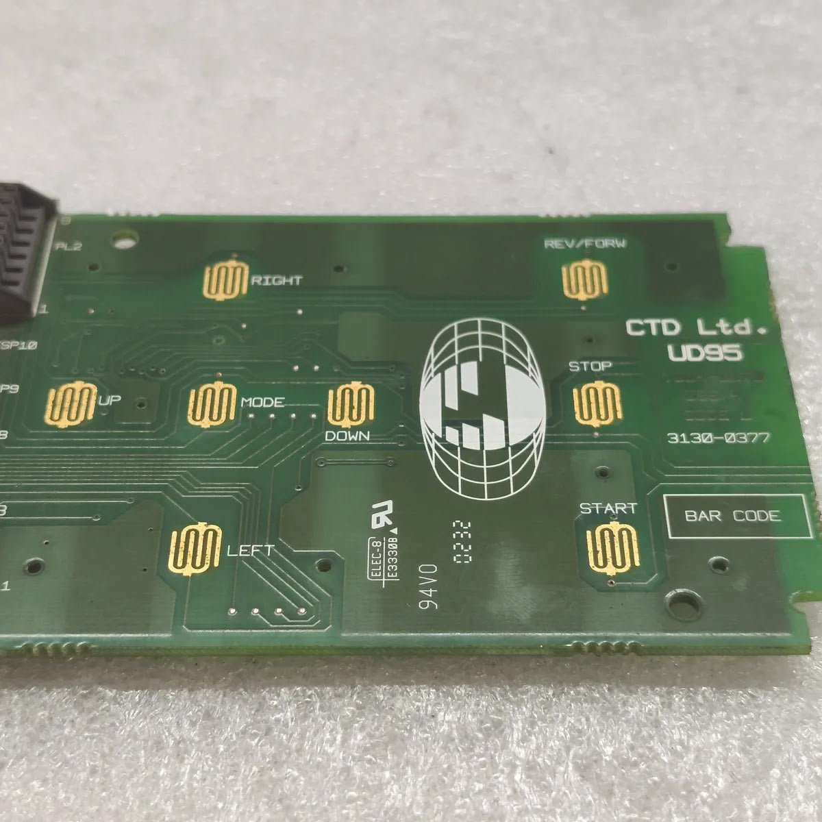 CONTROL TECHNIQUES 7004-0170 UD95 Unidrive Keypad Display PCB