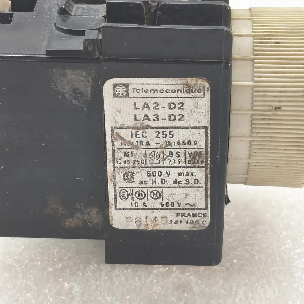 TELEMECANIQUE LA2-D2 LA3-D2 Time Delay Contact Block 0.1-30s 10A 660V