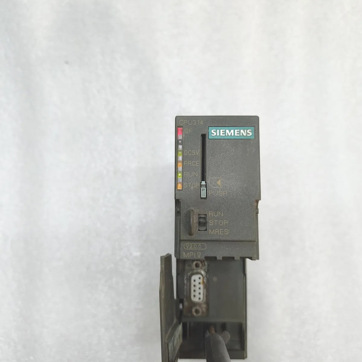 SIEMENS 6ES7314-1AF10-0AB0 SIMATIC S7-300 CPU 314 BODY BROKEN DAMAGE