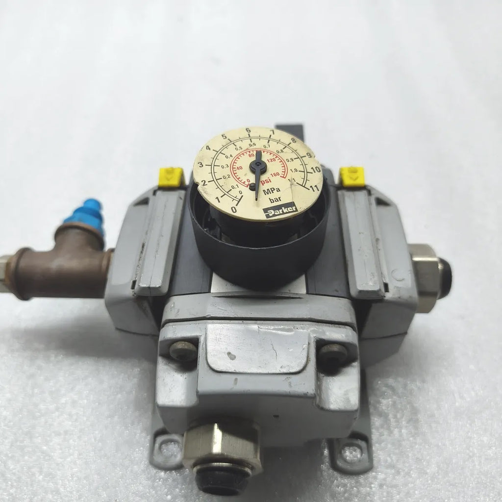 PARKER Pneumatic Valve Regulator Assembly Gauge 0-11 bar 0-160 psi