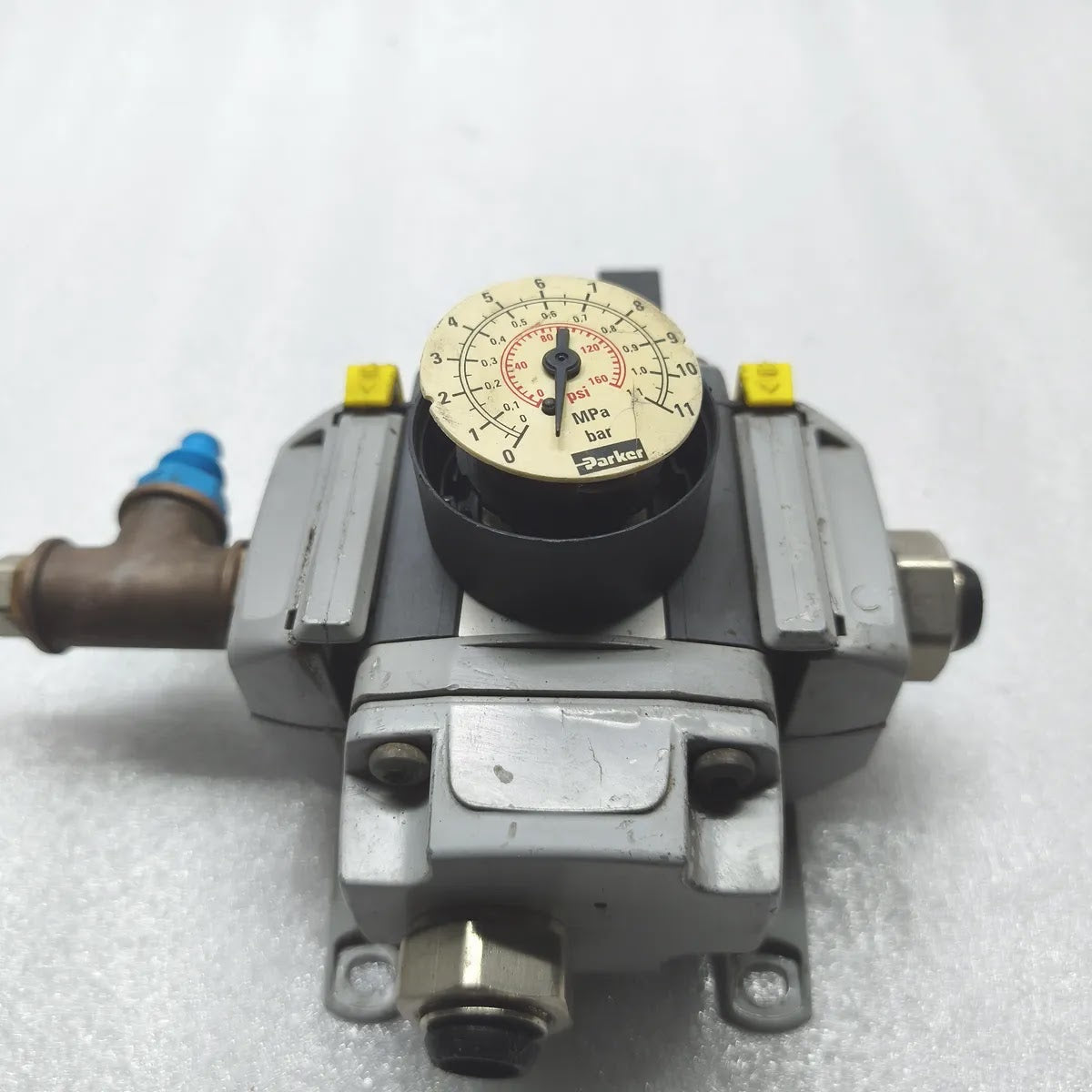 PARKER Pneumatic Valve Regulator Assembly Gauge 0-11 bar 0-160 psi