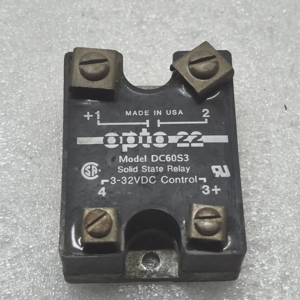 OPTO 22 DC60S3 Solid State Relay 3A 60VDC