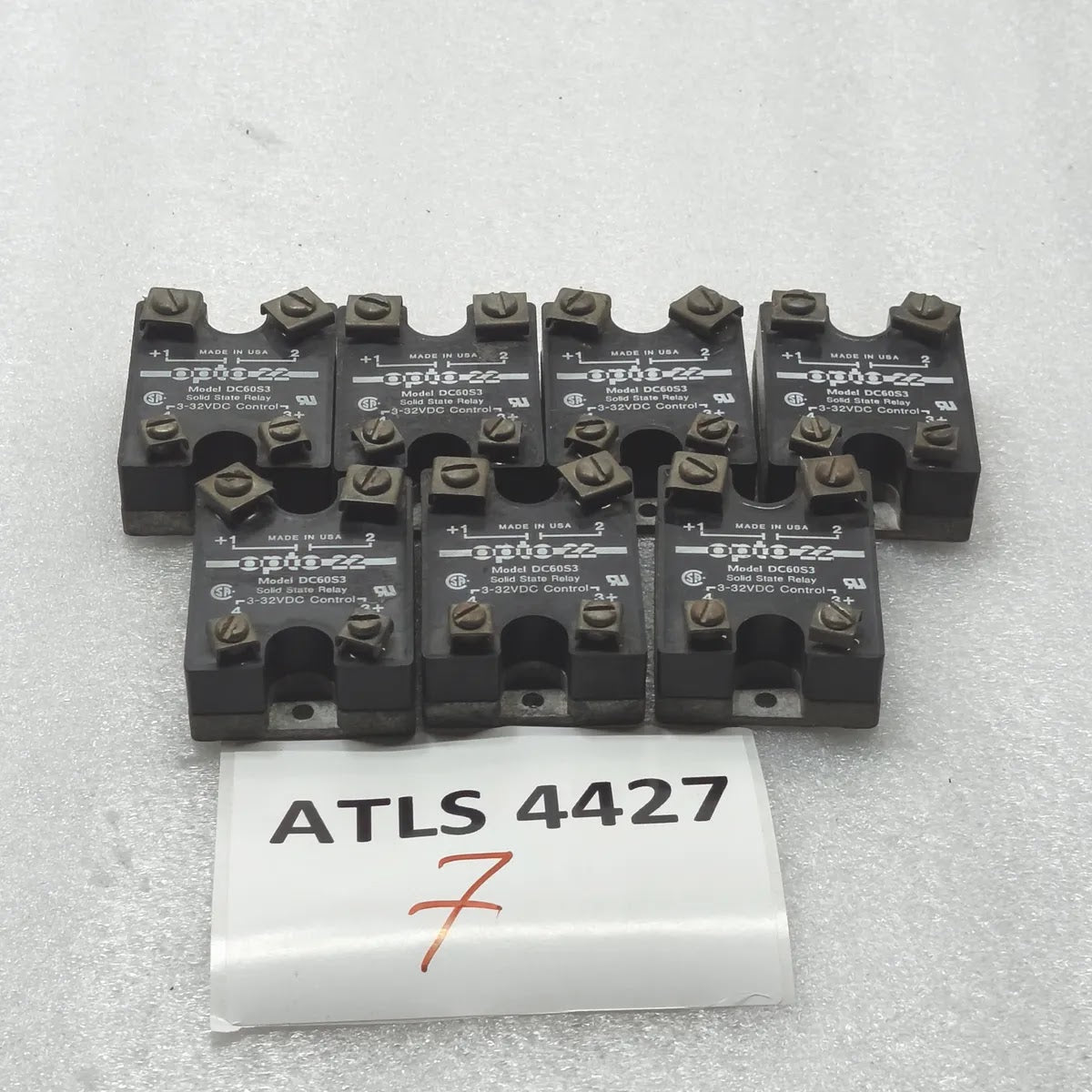 OPTO 22 DC60S3 Solid State Relay 3A 60VDC