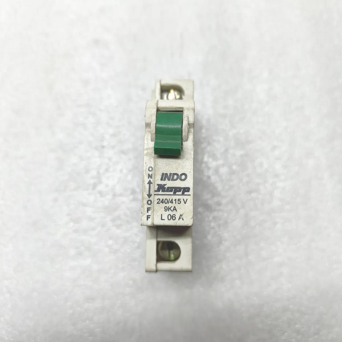 INDO KOPP L 06 A MCB Circuit Breaker 1P 6A 240/415V