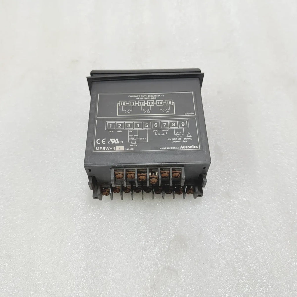 Autonics MP5W-4 Panel Meter Pulse Counter Pre-Owned