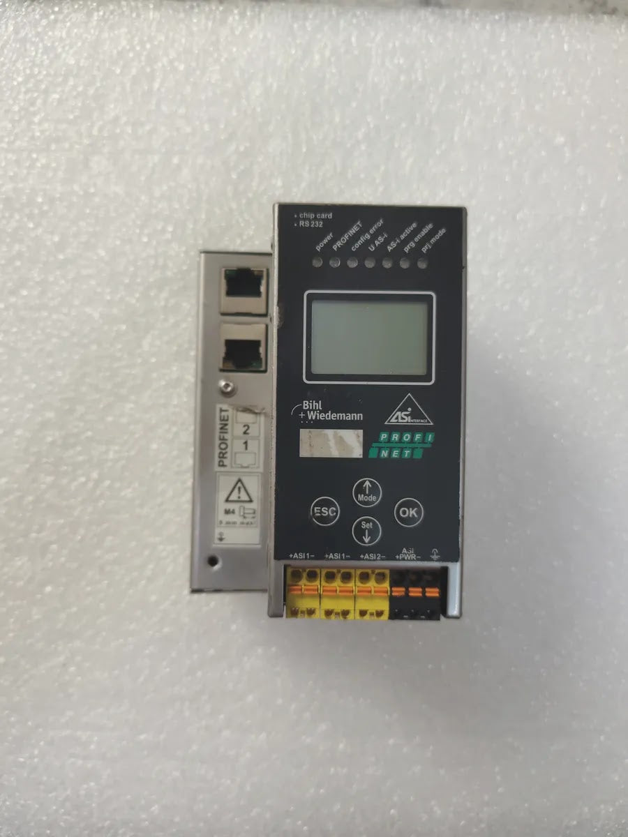 BIHL+WIEDEMANN BWU2238 AS-i 3.0 PROFINET Gateway 30V 2-Master