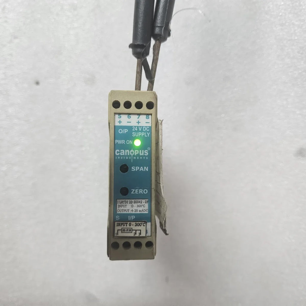 Canopus ILRTDI 2D 30042-3P RTD Transmitter 0-300°C 4-20mA