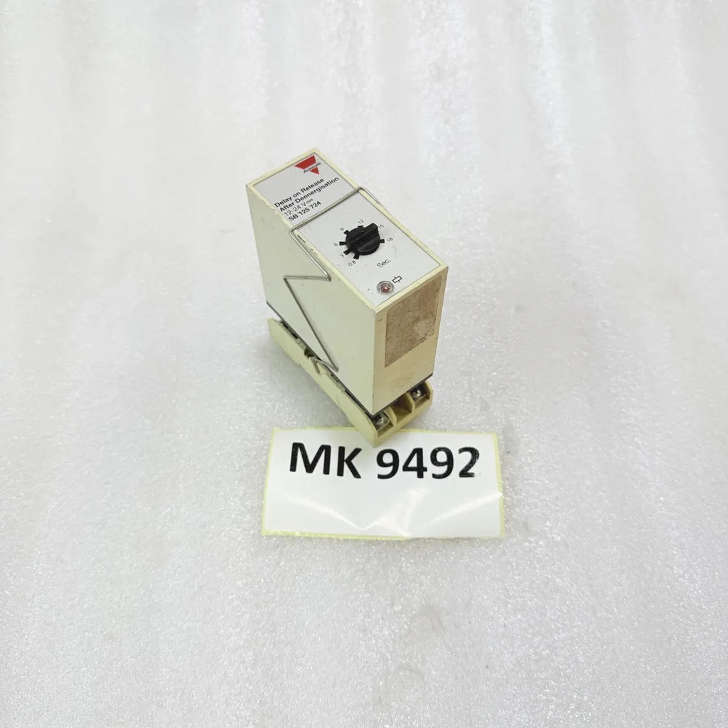 Carlo Gavazzi SB 125 724 Off-Delay Timer 12-240V Pre-Owned