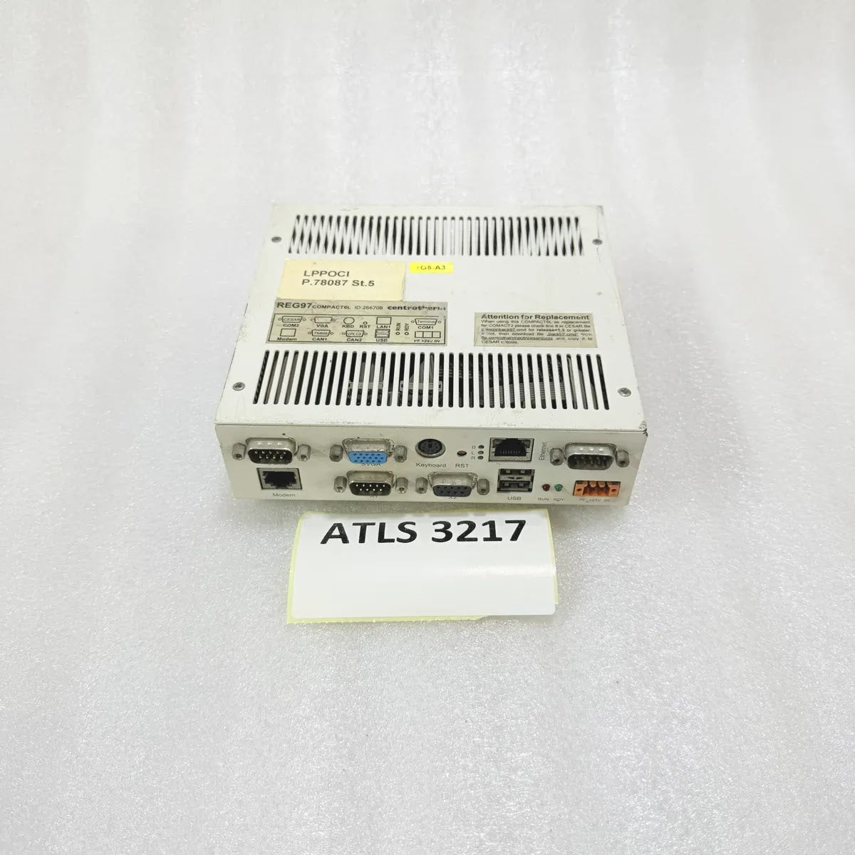 centrotherm REG97 COMPACT6L Embedded Industrial PC Pre-Owned