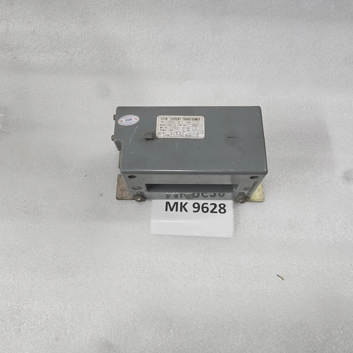 CEW CDPO-2 Current Transformer 1200/5A 1150V Class 1.0
