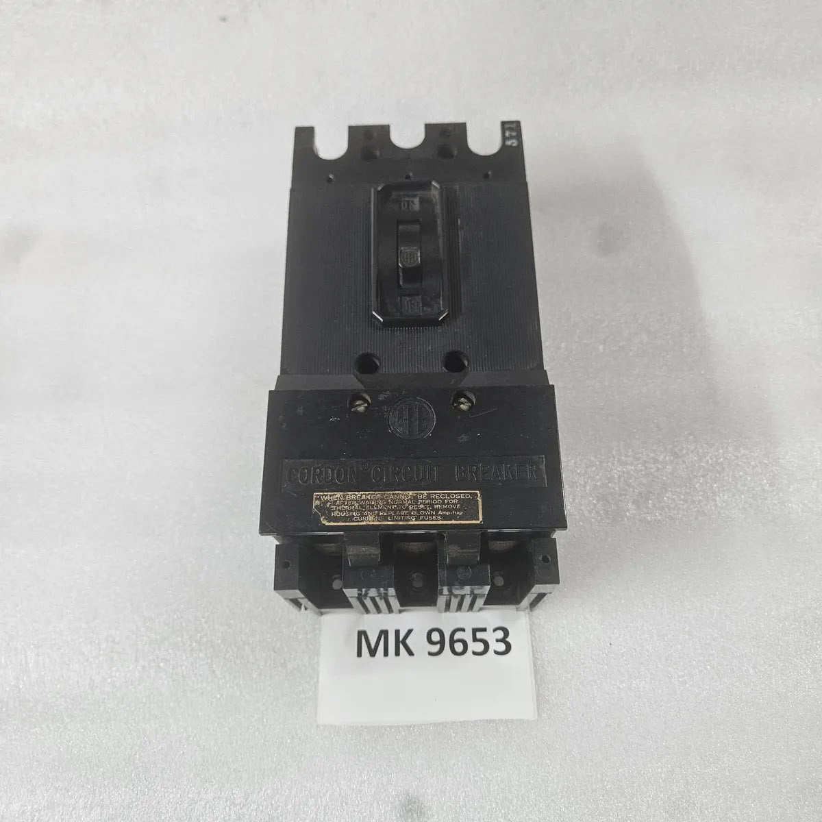 ITE Cordon CE3-M040 ETW Frame CE Breaker 3-Pole 40 Amp 600 Volt