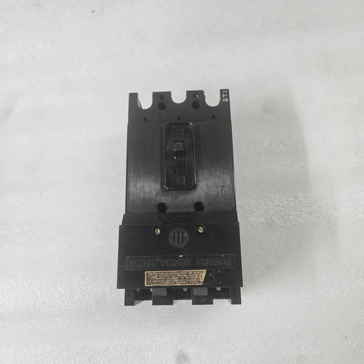 CORDON CE3-M040 Circuit Breaker ETM Frame 40A 600VAC 3-Pole 100kA