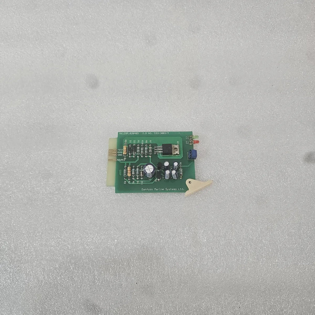 Danfoss Marine Systems VV_COM_020409 PCB Card 593-3003/4