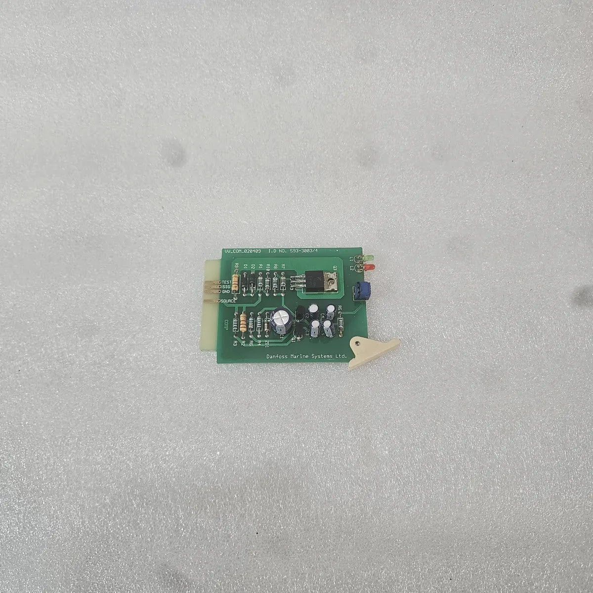 Danfoss Marine Systems VV_COM_020409 PCB Card 593-3003/4