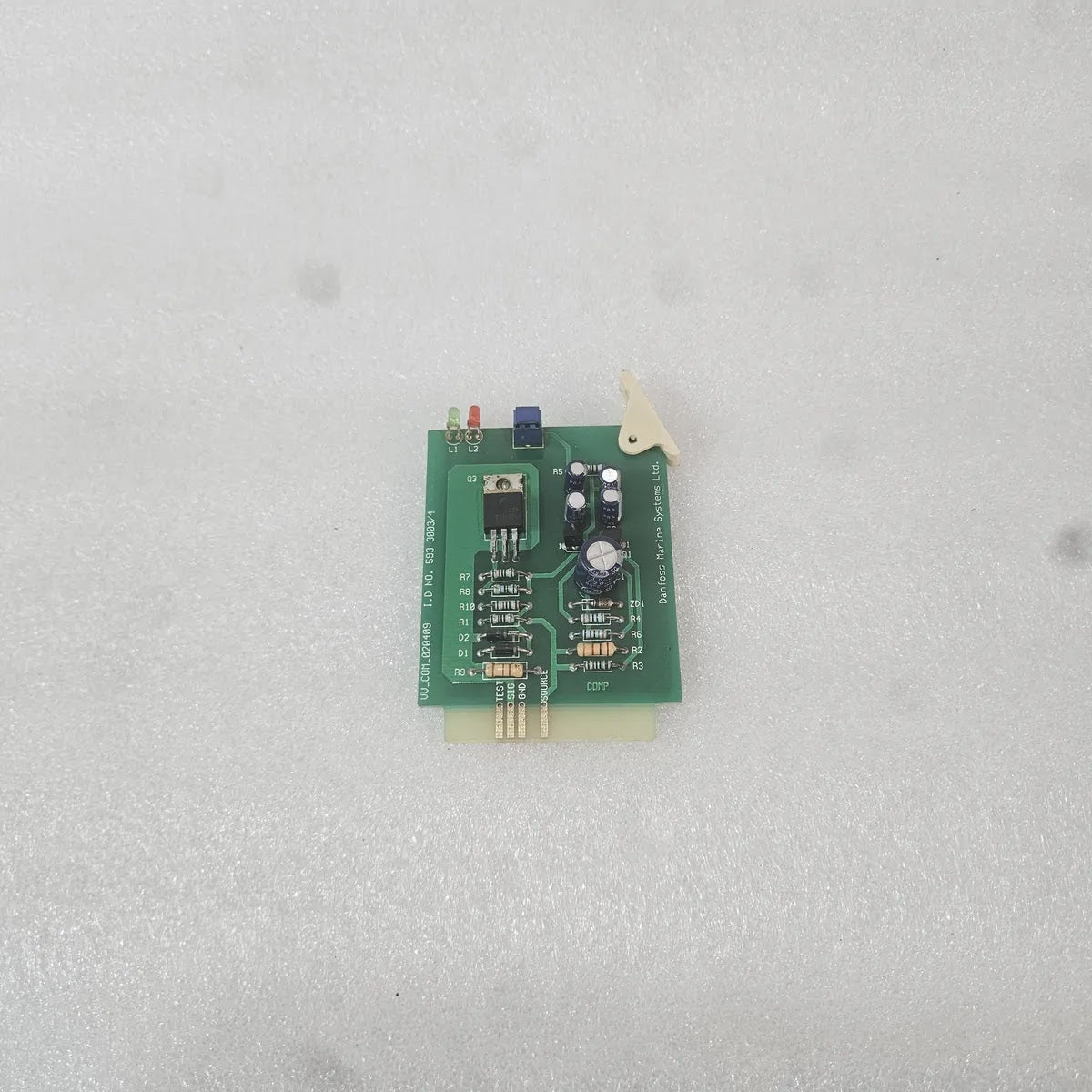 Danfoss Marine Systems VV_COM_020409 PCB Card 593-3003/4