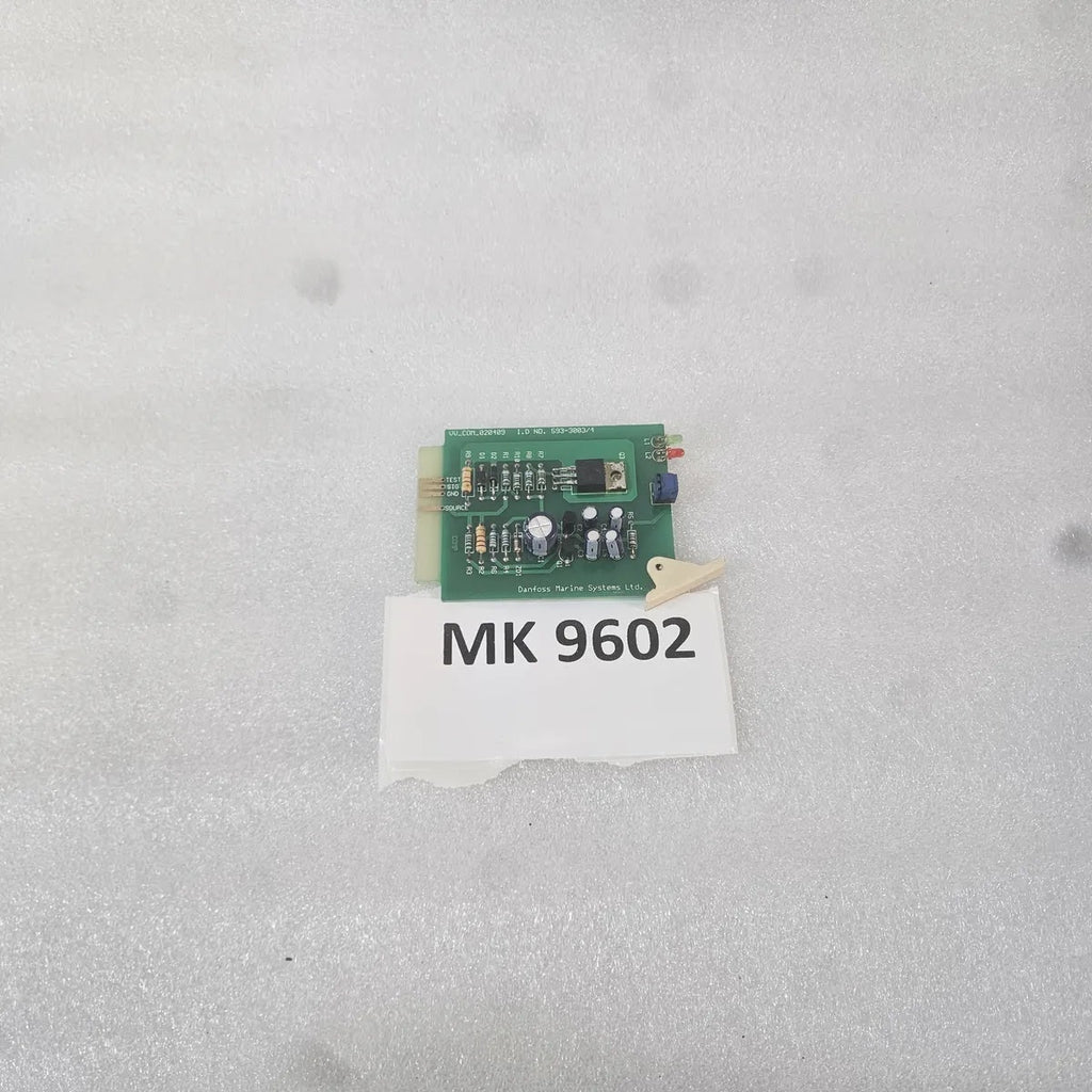 Danfoss Marine Systems VV_COM_020409 PCB Card 593-3003/4