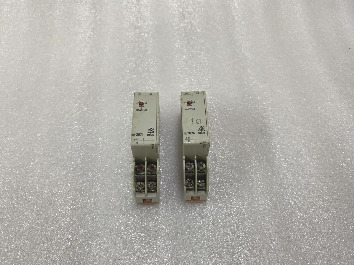 Dold IK 3074.98 Coupling Isolating Relay 24V DC-Ex Intrinsically Safe Pre-Owned