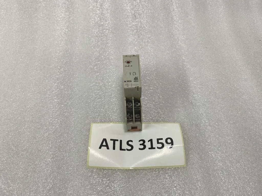 Dold IK 3074.98 Coupling Isolating Relay 24V DC-Ex Intrinsically Safe Pre-Owned