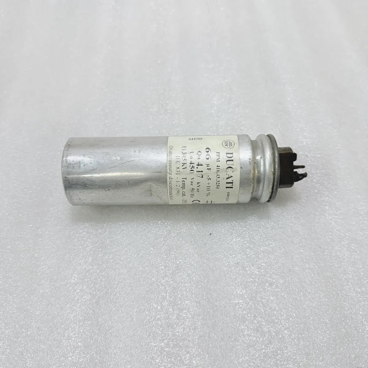 Ducati 66uF 450VAC Power Capacitor PPM 416.43.3250